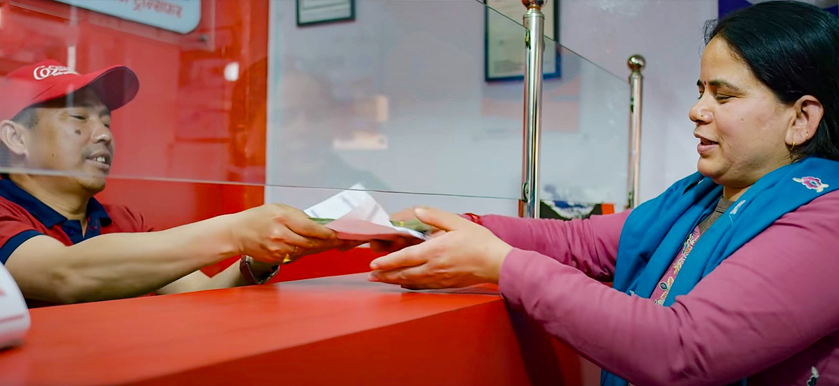 Receive Cash in Remittance Nepal